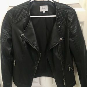 Leather jacket